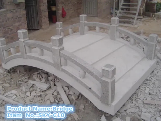SKY-C10 hot sale decorative garden stone bridges