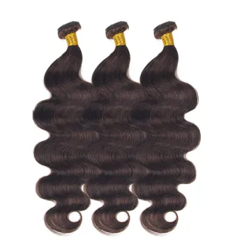 10A Brazilian Hair Weave hair bundles brazilian ombre brown, brown human hair bundles, #4 color brown straight bundles