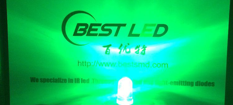 green flashing led 9