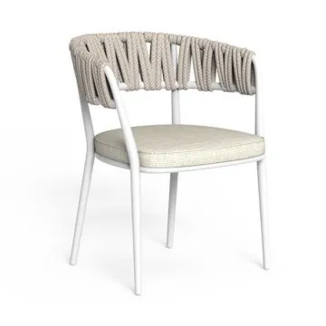 Modern Patio Rope Aluminum Leisure Outdoor Chair