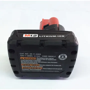 M12 Battery for Milwaukee Power Drill