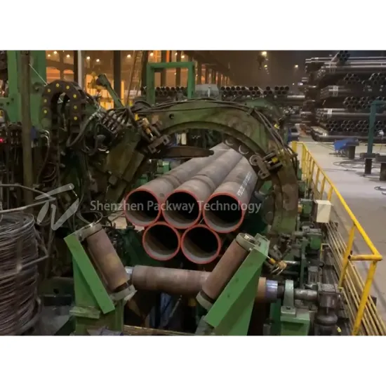 Automatic ring type steel bar strapping machine
