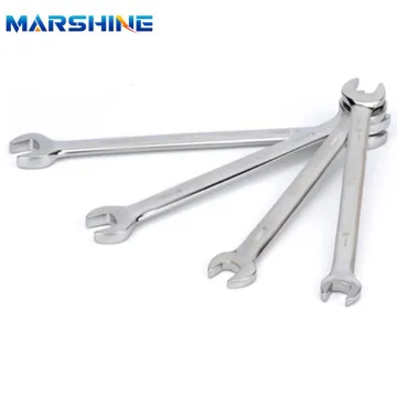 Open-End Wrench With Sharp Tail Tightening Hexagonal