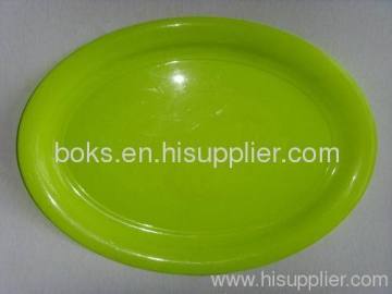 Pratos de frutas Oval plástico personalizado