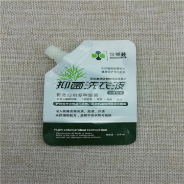 120g disposable travel detergent plastic water outlet bag