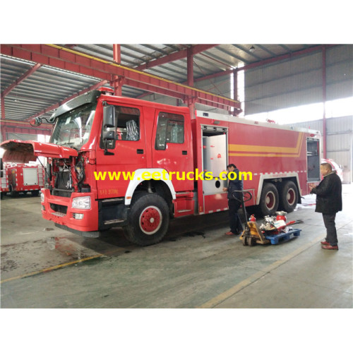 16 camions de lutte contre l&#39;incendie M3 6x4 Steyr