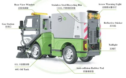 CompactQuad Steering Sweeper