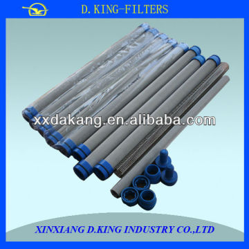 candle type strainer cartridge for ship