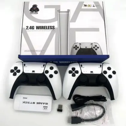 M15 Game Console: 4K Player, Wireless Controller, 64GB Retro Handheld Console