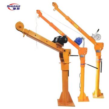500kg Mini Vehicle-Mounted Crane: Small Truck Lifting with Winch