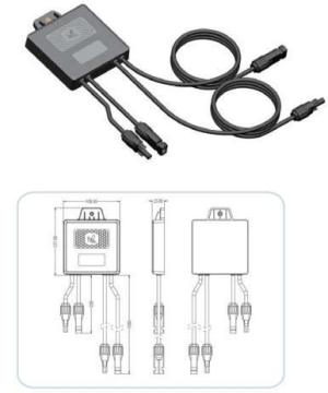 Pengilang GNE Honeybee 800/1600 Dual PV Panel Panel Solar Power Power MPPT Solar Optimizer 450W dengan Shutdown Rapid