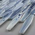 Luxury Blue and White Mosaic Glass High-Grade Glass