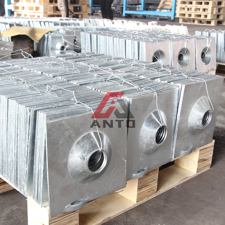 Split Set domed bearing plates