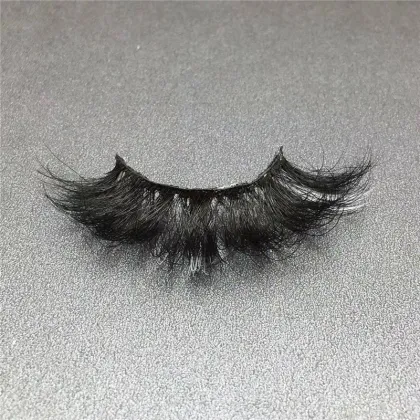 la colors mink lashes 25mm white mink lashes