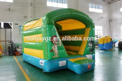 2017 Sunjoy Crazy Sale Jungle Jump Bouncer House for Rental & Sale