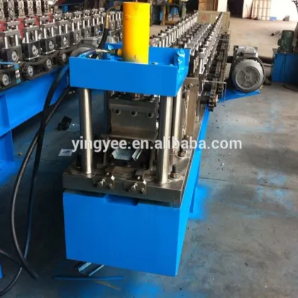 Panasonic/Mitsubishi PLC Roll shutter door roll forming machine made in China