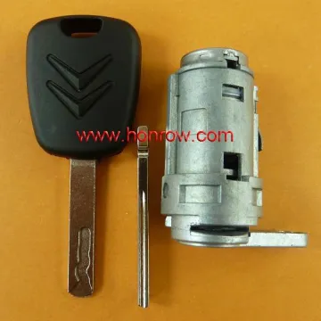 Citroen door Lock With 407 Key Blade ; car door lock
