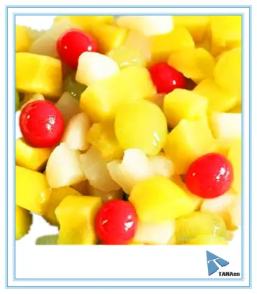 Canned Fruit Cocktail in Syrup