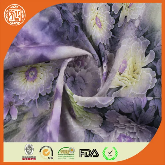 New designed polyester chiffon satin fabrics for skirts