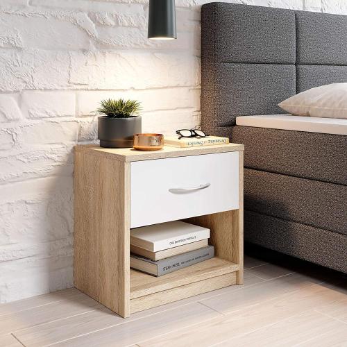 Wooden Style Stand Furniture Bedroom Bedside Table