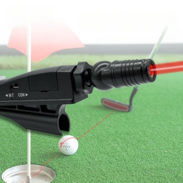 Allenatore da golf interno: strumento di allineamento del puntatore del golf che mette