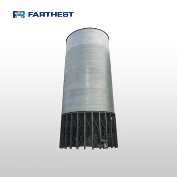 Large Capacity Flat Bottom 3000 Ton Steel Grain Storage Silos for Sale