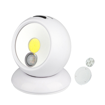 Adjustable Motion Sensor Battery-Powered LED Night Light with Strong Magnet