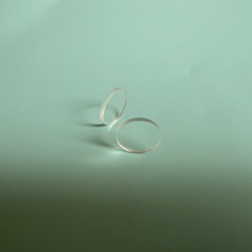 Janela e lente de cristal de fluoreto de cálcio (Caf2)