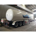 60000L 3 محاور LPG صهريج مقطورات