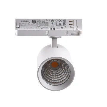 LED Track Lights Rail Lighting System - White COB Rail Spotlights 160lm/W