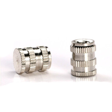 Stainless Steel Knurled Insert Nut - Aluminum Threaded Insert for Plastic (M2 M4 M6 M8)
