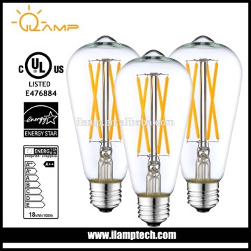 Lamp led filament E26 AC120V dimmable for chandelier fixture