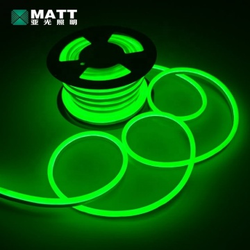 Custom Matt Drop Versand 5m 10W DC 24 V SMD 2835 PVC LED Neon Flex für Wohnkultur