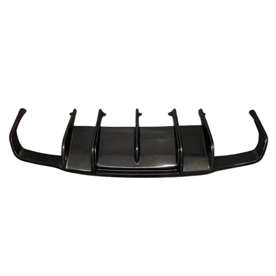 For CLS-CLASS W218 CLS63 rear bumper lip R type carbon fiber rear diffuser body kit side skirts front lip spoiler wings