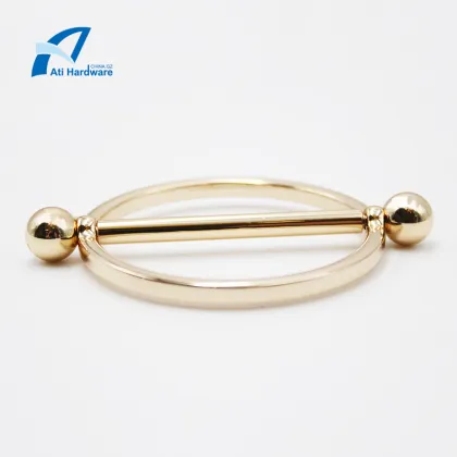 Circle Shape Decorative Hardware Metal Bag Accessory