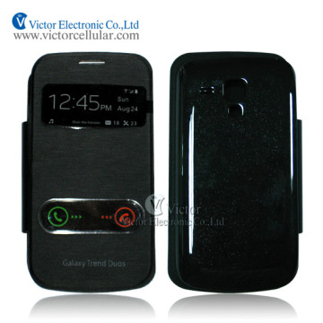 China Guangzhou Factory Flip Cover Case for Samsung Galaxy Trend Duos S7562 S7560