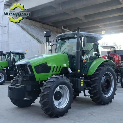 Powerful 240 HP Agricultural Tractor with Four-Wheel Drive