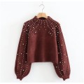 Women's Chunky Sweater Crewneck Sweater