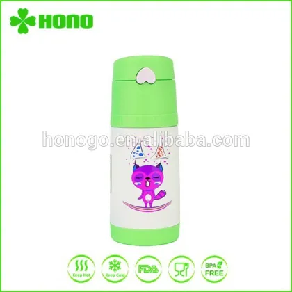 350ML Cute Stainless Steel Thermal Kids Bottle/Baby Water Bottle