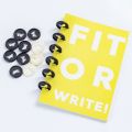 20pcs 26mm Butterfly Notebook Plastic Binding Ring Mushroom Hole Disc 360 Degree