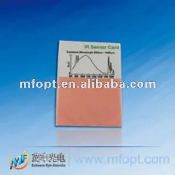 IR Test Card/ Card for infrared testing/ir card
