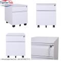 3 drawer steel pedestal mobile movable cabinet