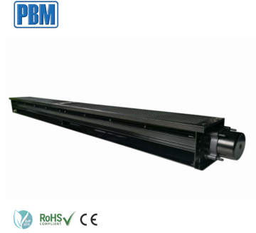CE Certified High-Quality 65mm Cross Flow Fans for Fireplace: Dual Motor High Performance Solution