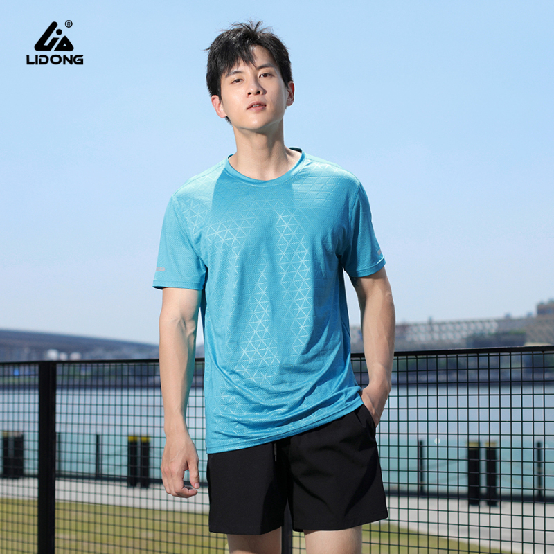 Breathable V-Neck Tee for Men Summer Style