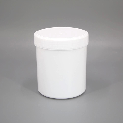 Customized 1L plastic bucket with lid for food