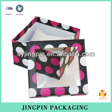 clear plastic lid gift box wholesale jingpin