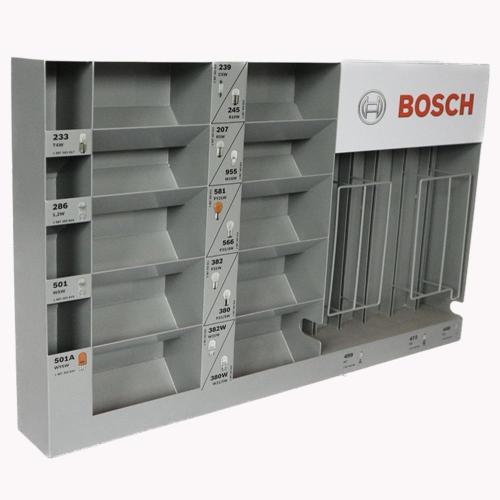 Metal display rack for building material