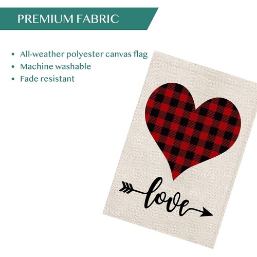 Wholesale Valentine's Day Garden Flag