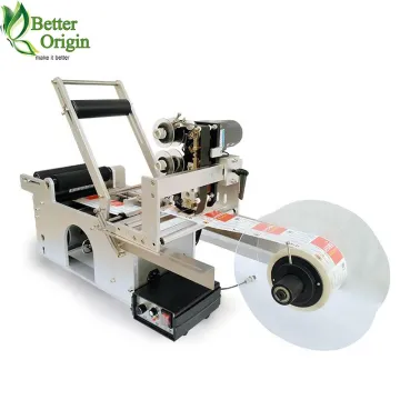 Semi-Automatic Mini Round Bottle Labeling Machine