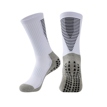 Calzini in cotone biologico unisex personalizzato MOQ - calzini Terry di calcio OEM